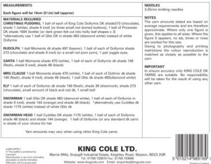 9075 King Cole Instructions