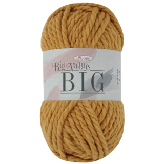 King Cole Big Value BIG Yarn Mega Chunky Acrylic Knitting Wool 250g Ball Denim - 4434 