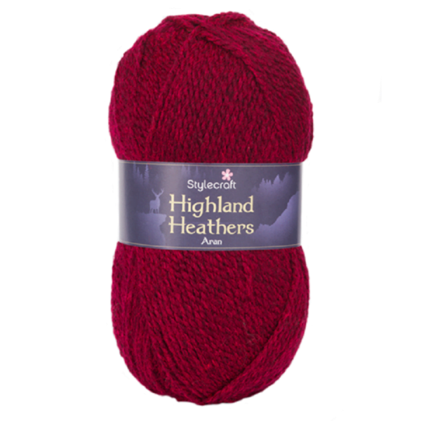 Highland Heathers Aran Ball