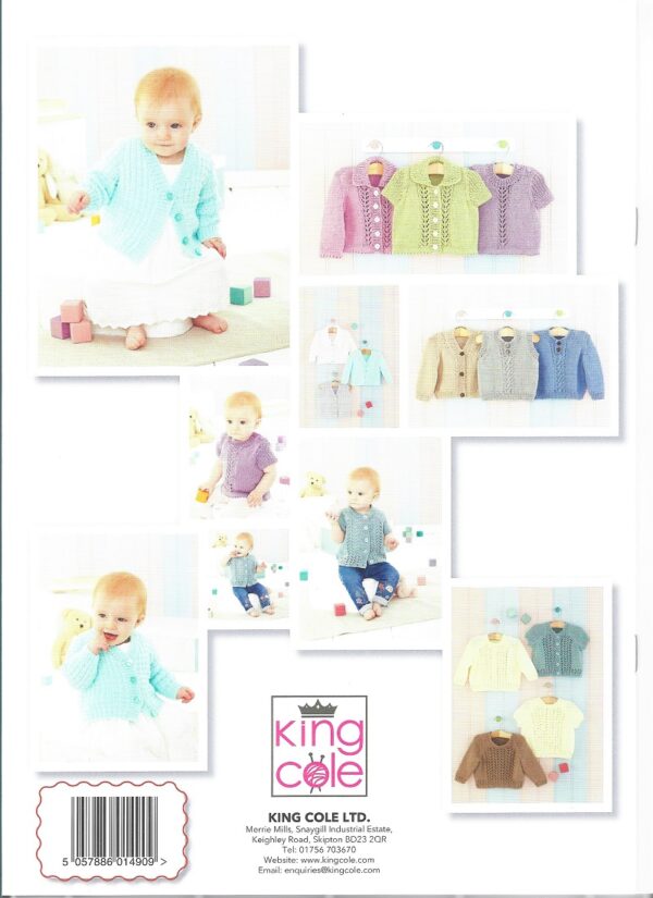 Baby Knits Bk 1 Back Cover