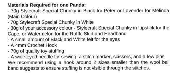Www Peter & Melinda The Pandas Instructions