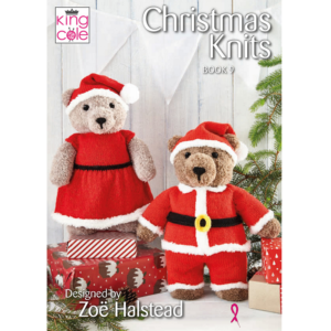 King Cole Christmas Knits Book 9 Cover
