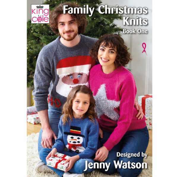 King Cole Family Christmas Knits Book Cover