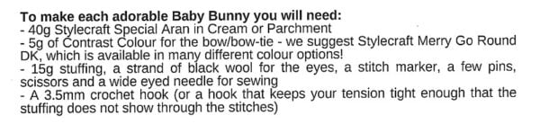 Www Baby Bunnys Instructions