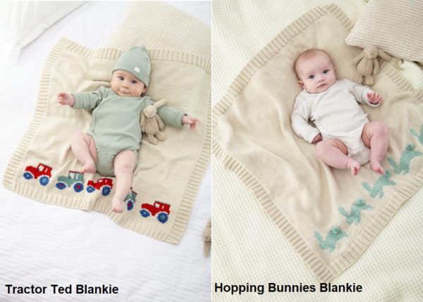 King Cole Newborn 4 Blankets 1