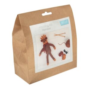 Gck220 Reindeer Knitting Kit