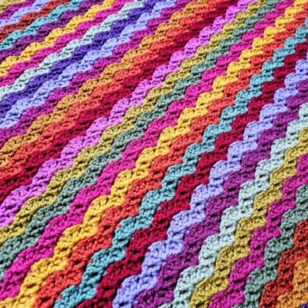 Sungold Mixed Stripe Blanket
