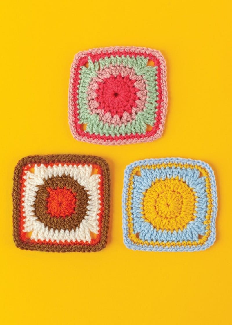 All-New 20 To Make: Granny Squares to Crochet Pattern Book - Delta Wool ...