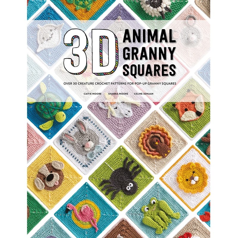 3d Animal Granny Squares