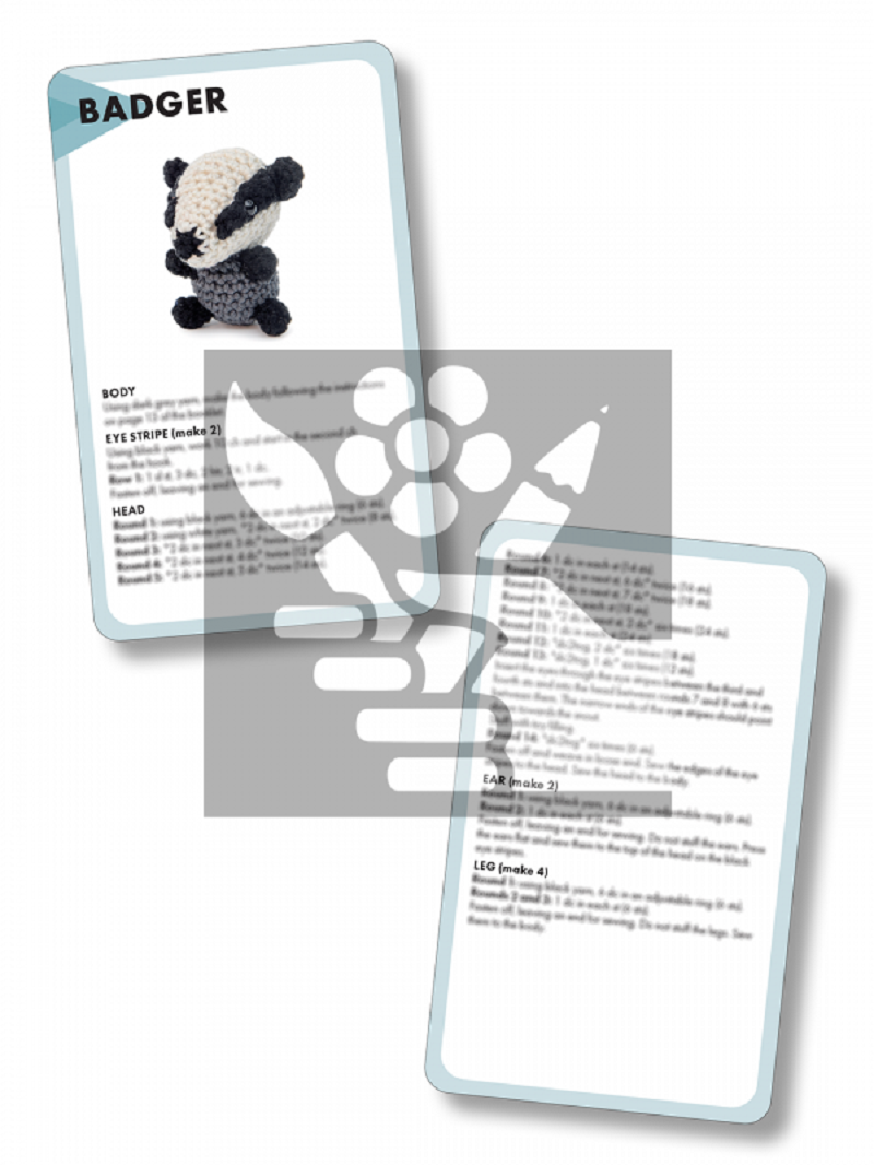 Amigurumi Animals Card Deck 1