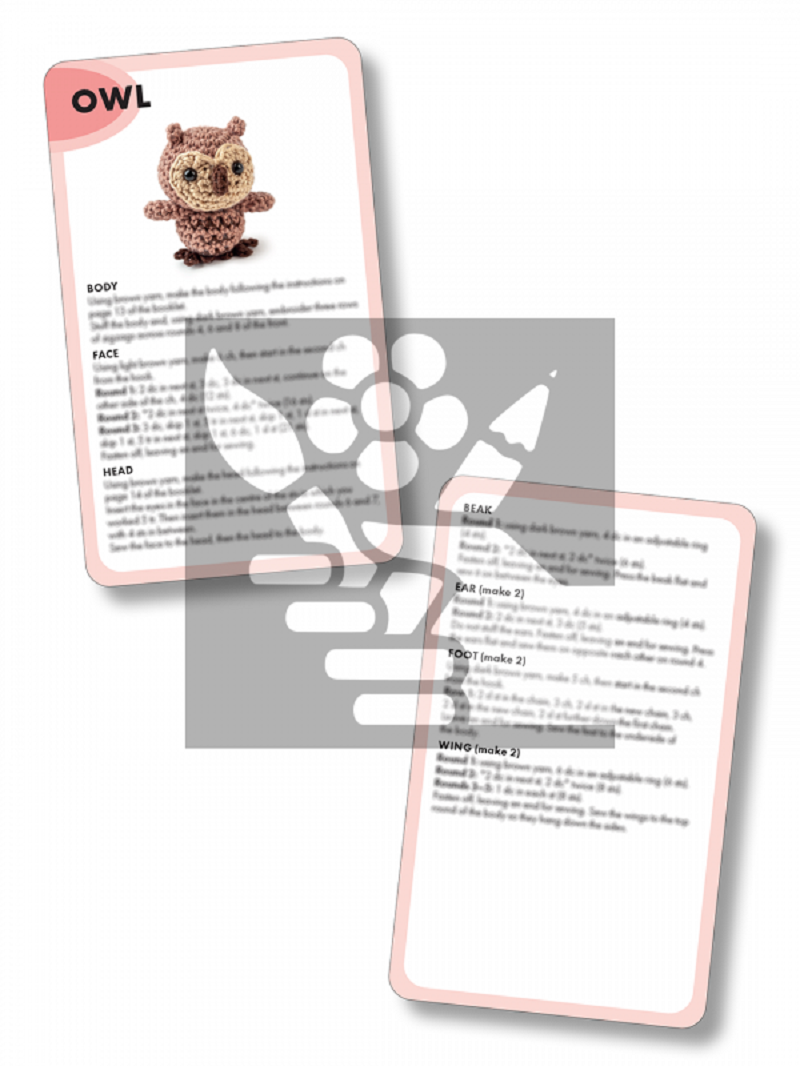 Amigurumi Animals Card Deck 2