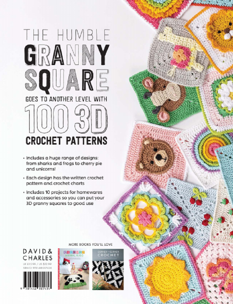 3d Granny Squares Back