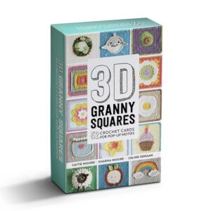 3d Granny Square Cards