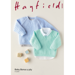 Hayfield Baby Bonus 4 Ply Pattern 5356