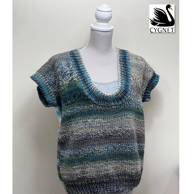 Free Sprinkles Pop Pattern Chunky Slipover