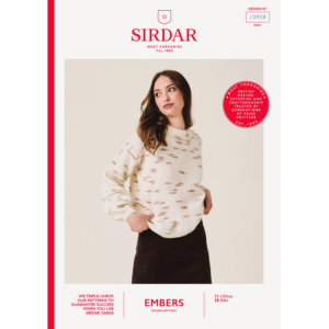 Sirdar Ember DK Knitting Pattern 10958