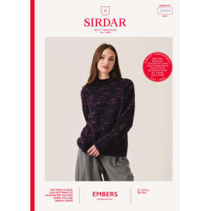 Sirdar Embers DK Knitting Pattern 10959