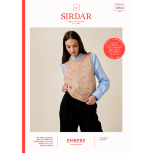 Sirdar Ember DK Knitting Pattern 10960