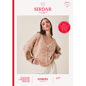 Sirdar Embers DK Knitting Pattern 10961
